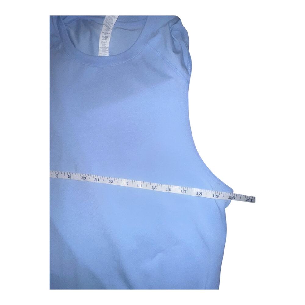 Alo Yoga Men’s Medium Performance Sleeveless Tank Athletic workout blue & beige - Picture 4 of 7